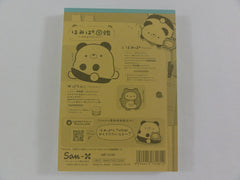 Cute Kawaii San-X Hamipa Panda 4 x 6 Inch Notepad / Memo Pad - A - Stationery Designer Paper Collection