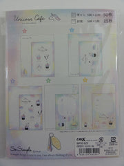 Cute Kawaii Crux Unicorn Cafe Letter Set Pack - Stationery Writing Paper Penpal Collectible