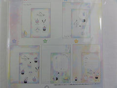 Cute Kawaii Crux Unicorn Cafe Letter Set Pack - Stationery Writing Paper Penpal Collectible