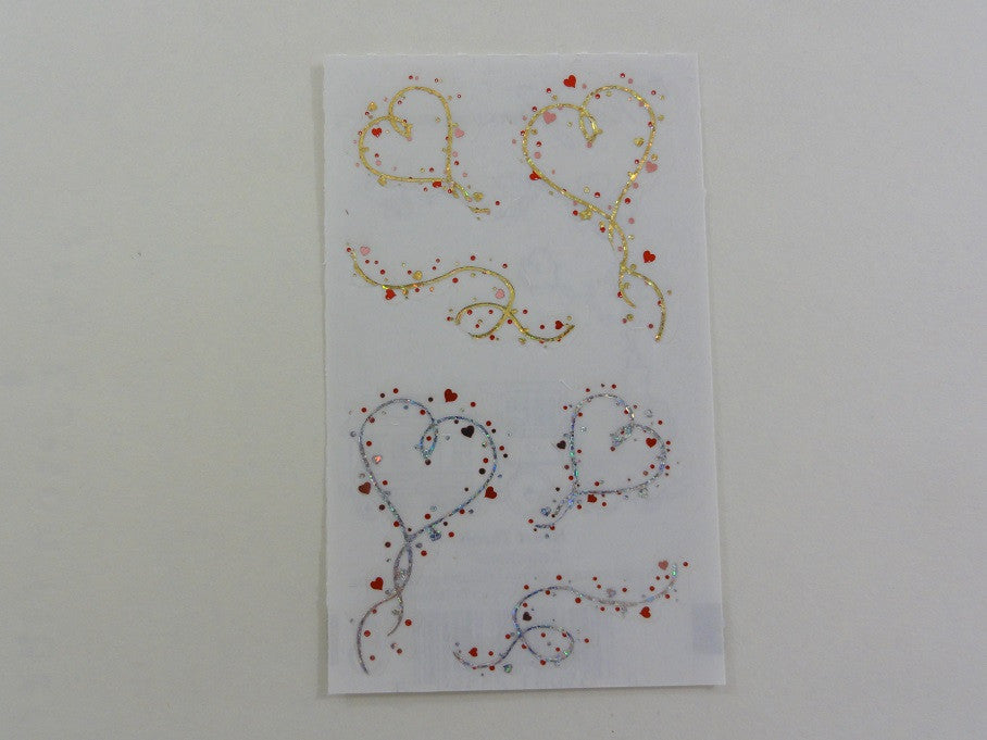 Mrs Grossman Heart Throb Sticker Sheet / Module - Vintage & Collectible 2003