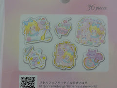 Cute Kawaii Q-Lia Princess Fairy Tale Stickers Flake Sack - A - Collectible Planner Journal Scrapbooking Craft DIY Organizer - Princess Fairy Tale