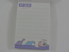 Cute Kawaii Crux My Dear Dinosaur Mini Notepad / Memo Pad - Stationery Designer Paper Collection