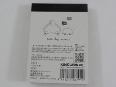 Cute Kawaii Kamio Dog n Penguin Mini Notepad / Memo Pad - Stationery Designer Paper Collection