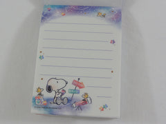 Cute Kawaii Snoopy Stars Horoscopoe Mini Notepad / Memo Pad - Stationery Designer Writing Paper Collection