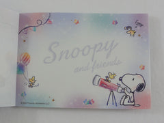 Cute Kawaii Snoopy Stars Horoscopoe Mini Notepad / Memo Pad - Stationery Designer Writing Paper Collection