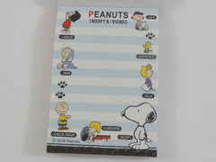 Cute Kawaii Snoopy Friends Mini Notepad / Memo Pad - Stationery Designer Writing Paper Collection