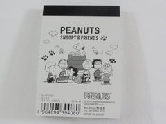 Cute Kawaii Snoopy Friends Mini Notepad / Memo Pad - Stationery Designer Writing Paper Collection