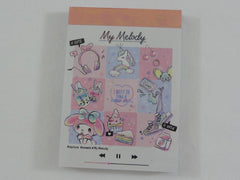 Cute Kawaii Sanrio My Melody Unicorn Mini Notepad / Memo Pad - Stationery Designer Paper Collection