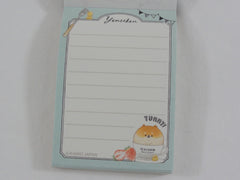 Cute Kawaii Kamio Bread Yeastken Bakery Cafe Mini Notepad / Memo Pad - C - Stationery Designer Writing Paper Collection