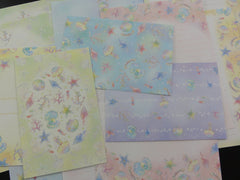 Cute Kawaii Q-Lia Beautiful Sea Life and Coral Letter Sets