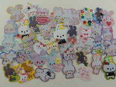 z Rabbit Bunny Flake Stickers - 40 pcs