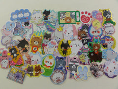 z Cat Kitten Kitty theme Flake Stickers - 40 pcs