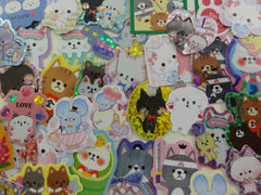 z Cat Kitten Kitty theme Flake Stickers - 40 pcs
