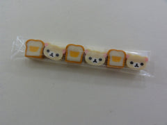 Cute Kawaii San-X Rilakkuma Bread Bakery Mini Die Cut Eraser - A