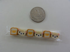 Cute Kawaii San-X Rilakkuma Bread Bakery Mini Die Cut Eraser - A