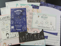 Cute Kawaii Kamio Shirokuma Days Bears Letter Sets - B