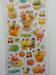 Cute Kawaii Kamio Cafe Bear Sticker Sheet