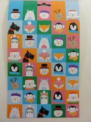 Cute Kawaii Christmas Winter Holiday Sticker Book - for Scrapbook Planner