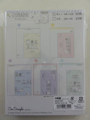 Cute Kawaii Crux Gyumunimal Penguin Bear Seal Letter Set Pack