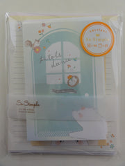 Cute Kawaii Crux Petals Dance Bear Letter Set Pack