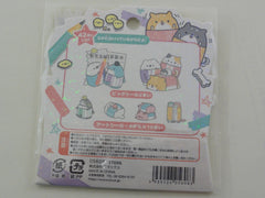 Cute Kawaii Crux Keshikko Bundled Animal Stickers Flake Sack - A