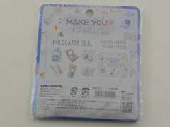 Cute Kawaii Kamio I am Feeling Happy Make Up Girl Stickers Flake Sack