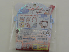 Cute Kawaii Kamio Mochi Popcorn Panda Stickers Sack