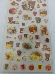 Cute Kawaii San-X Rilakkuma Honey Sticker Sheet - A