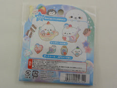 Cute Kawaii Crux Seal Penguin Flake Stickers Sack