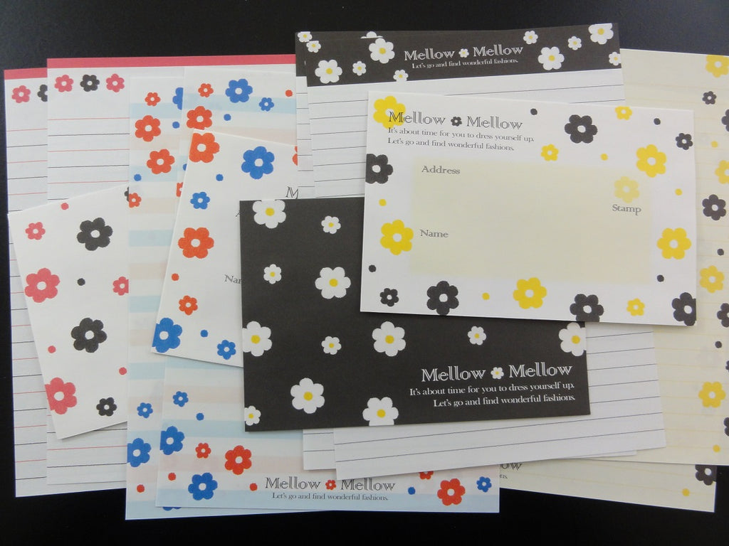 Cute Kamio Kamio Flower Mellow Letter Sets