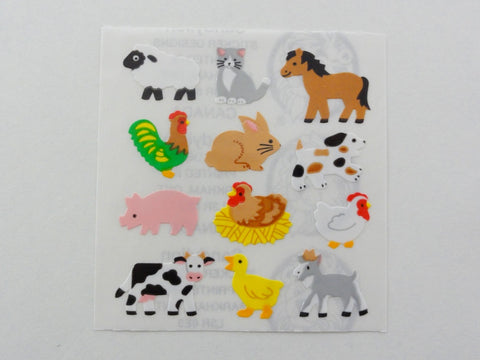 Sandylion Farm Animals Sheet / Module - Vintage & Collectible - B