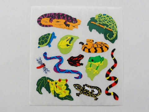 Sandylion Reptiles Snakes Sheet / Module - Vintage & Collectible