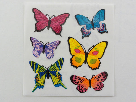 Sandylion Butterfly Sticker Sheet / Module - Vintage & Collectible