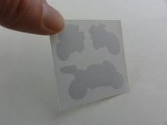 Sandylion Motorcycle Glitter Sticker Sheet / Module - Vintage & Collectible