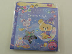 Cute Kawaii Mind Wave Crystal Magic Bear Stickers Flake Sack