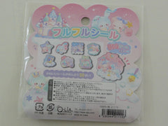 Cute Kawaii Q-Lia Crystal Cloud Rabbit Stickers Sack
