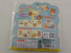 Cute Kawaii VHTF Mind Wave Bears in Holiday Stickers Flake Sack - Vintage Collectible