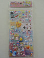 Cute Kawaii Crux Hospital Medicine Doctor Nurse Animal Sticker Sheet - Scrapbooking Journal Planner Collectible