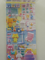 Cute Kawaii Crux Hospital Medicine Doctor Nurse Animal Sticker Sheet - Scrapbooking Journal Planner Collectible