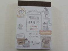 Cute Kawaii Kamio Penguin Cafe Mini Notepad / Memo Pad