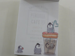 Cute Kawaii Kamio Penguin Cafe Mini Notepad / Memo Pad