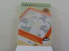 Cute Kawaii Kamio Coro Cororin Sushi Mini Notepad / Memo Pad - B - Stationery Design Writing Collection