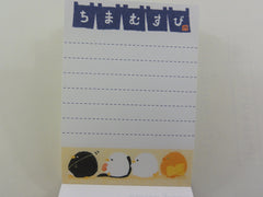 Cute Kawaii Kamio Coro Cororin Sushi Mini Notepad / Memo Pad - C - Stationery Design Writing Collection
