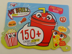 Cute Kawaii Food Theme Popcorn Pizza Sushi Cherry Scented Stickers Book - for Scrapbook Planner
