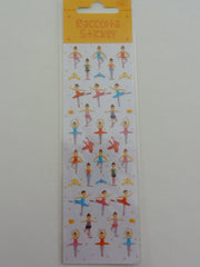Cute Kawaii Ballet Ballerina Dance Sticker Sheet - for Journal Planner Craft