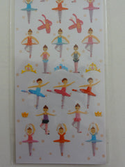 Cute Kawaii Ballet Ballerina Dance Sticker Sheet - for Journal Planner Craft