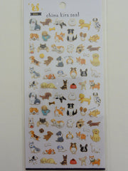 Cute Kawaii Crux Dogs Puppies Sticker Sheet - for Journal Planner Craft