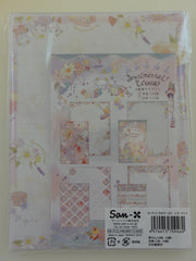 Cute Kawaii San-X Sentimental Circus Flower Fairy Letter Set Pack - A - Stationery Writing Paper Envelope