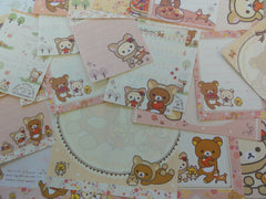 San-X Rilakkuma Bear Autumn Nature Memo Note Paper Set