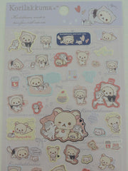 Cute Kawaii San-X Korilakkuma Sticker Sheet - for Planner Journal Scrapbook Craft